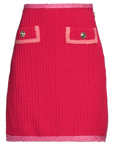 PINKO Minigonna Fucsia 100% Cotone, Poliestere