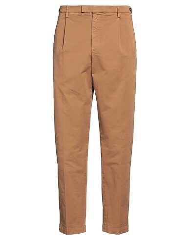 BARENA Casual trouser Camel 98% Cotton, 2% Elastane