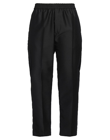 BARENA Casual pants Black 91% Virgin Wool, 9% Polyamide