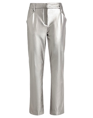ROOM 52 Hosen Platin 52% Polyurethan, 40% Viskose, 5% Andere Fasern, 3% Elastan