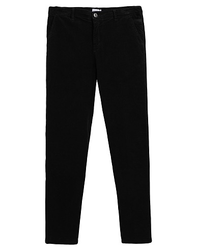BIKKEMBERGS Pantalone Nero 97% Cotone, 3% Elastan