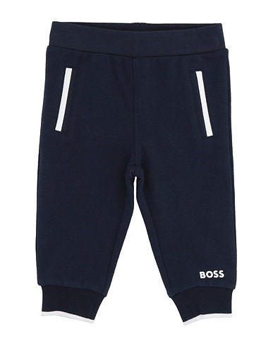 BOSS Casual trouser Navy blue 95% Organic cotton, 5% Elastane
