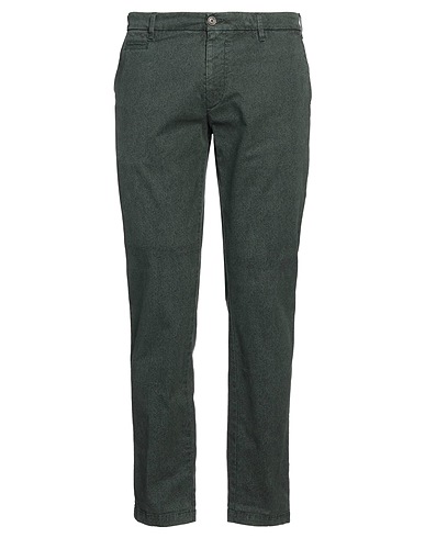 40WEFT Pantalone Verde 97% Cotone, 3% Elastan