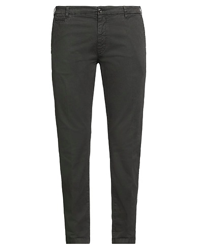 40WEFT Casual trouser Charcoal 97% Cotton, 3% Elastane