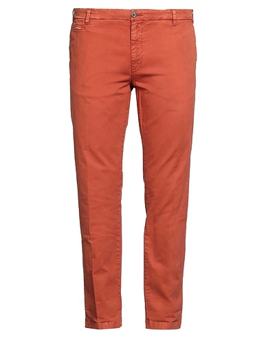 40WEFT Casual trouser Rust 97% Cotton, 3% Elastane