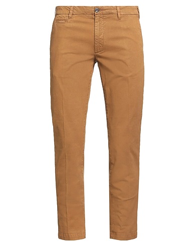 40WEFT Casual trouser Tan 97% Cotton, 3% Elastane