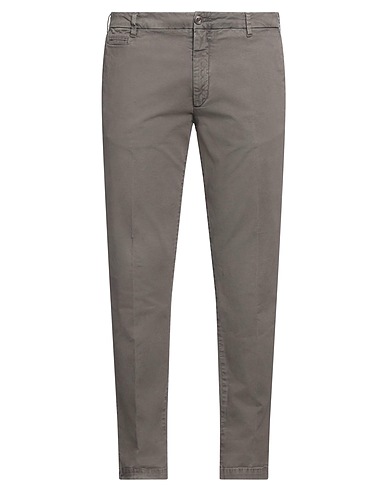 40WEFT Pantalone Grigio 97% Cotone, 3% Elastan