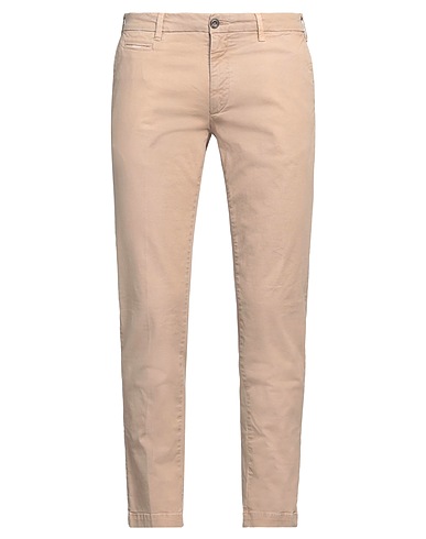 40WEFT Casual trouser Sand 97% Cotton, 3% Elastane