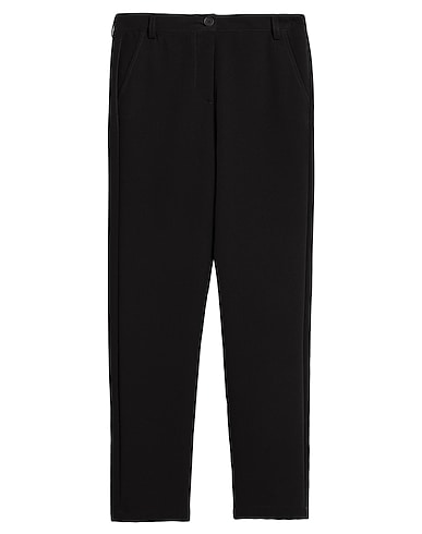 FRACOMINA MINI Casual pants Black 89% Polyester, 11% Elastic fibres