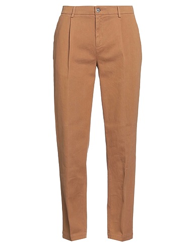 BARENA Casual trouser Brown 98% Cotton, 2% Elastane