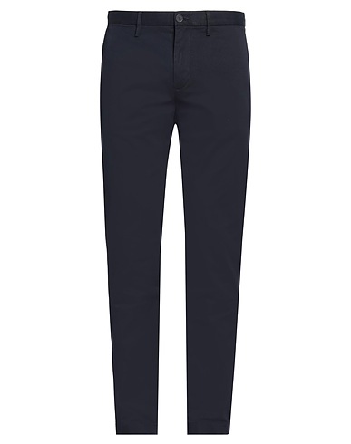 TOMMY HILFIGER Casual trouser Midnight blue 96% Cotton, 4% Elastane