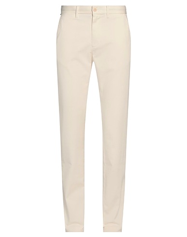 TOMMY HILFIGER Casual trouser Ivory 96% Cotton, 4% Elastane