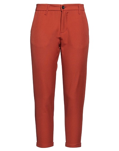 IMPERIAL Casual pants Rust 63% Polyester, 34% Viscose, 3% Elastane