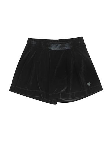 MONNALISA Shorts & Bermuda Nero 90% Poliestere, 10% Elastan