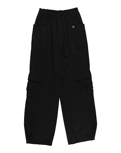 MONNALISA Pantalone Nero 100% Lyocell