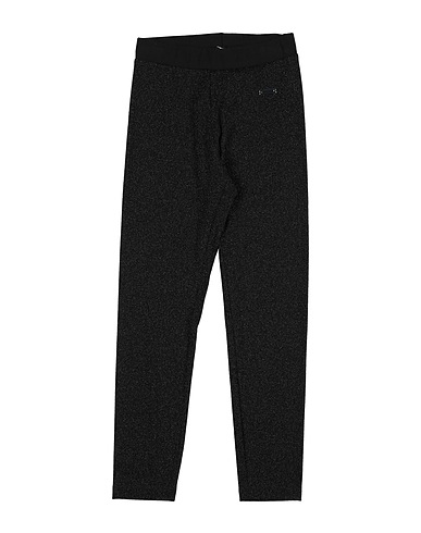 MONNALISA Leggings Black 80% Viscose, 8% Polyester, 7% Polyamide, 5% Elastane