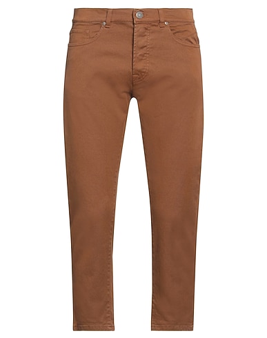 IMPERIAL Casual trouser Brown 97% Cotton, 3% Elastane