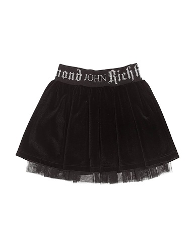 JOHN RICHMOND Skirt Black 100% Polyester
