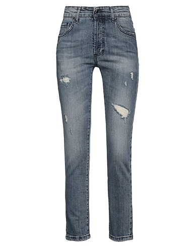 COSTUME NATIONAL Denim trousers Blue 98% Cotton, 2% Elastane