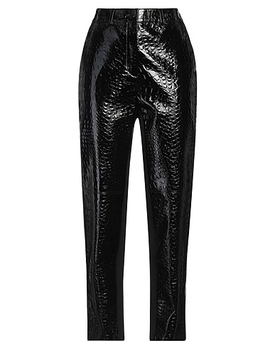 KARL LAGERFELD Casual pants Black 100% Viscose, Polyurethane