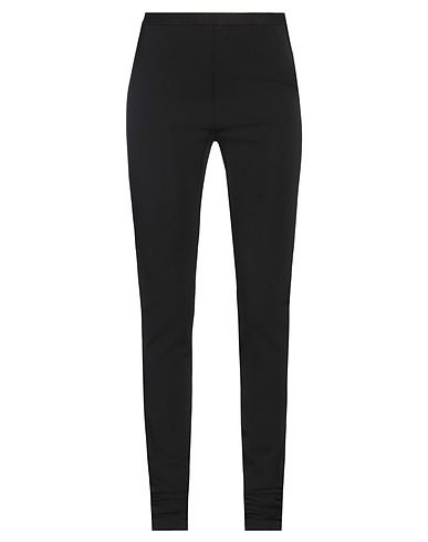 RICK OWENS Leggings Black 86% Viscose, 10% Polyamide, 4% Elastane