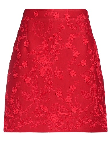 ELIE SAAB Mini skirt Red 100% Modal