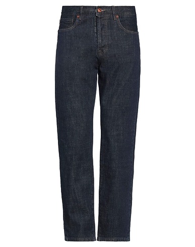 GIANNI LUPO Denim trousers Blue 99% Cotton, 1% Elastane