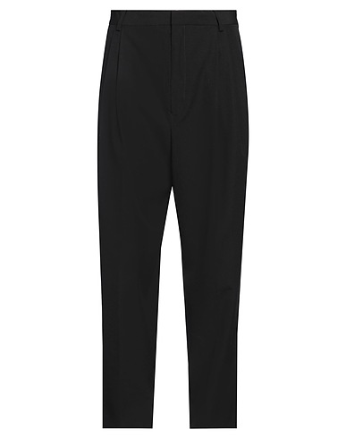 DRIES VAN NOTEN Casual trouser Black 100% Wool