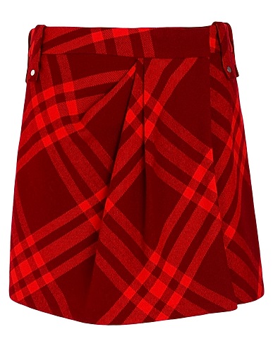 BURBERRY Mini-jupe 100% Laine