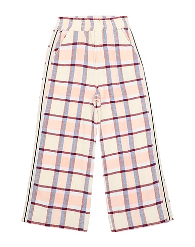 PALM ANGELS Casual trouser Ivory 100% Cotton, Polyester