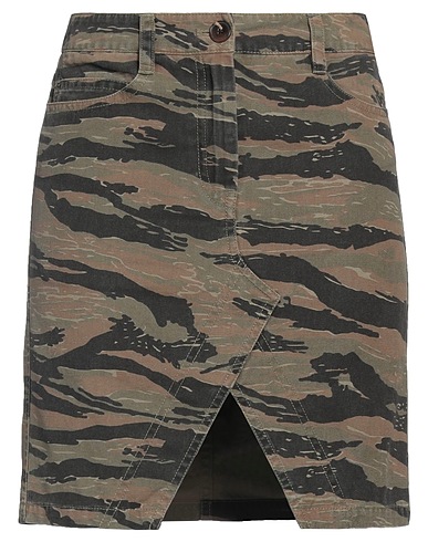 ZADIG&VOLTAIRE Mini skirt Military green 100% Cotton