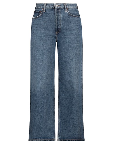 AGOLDE Denim trousers Blue 100% Organic cotton