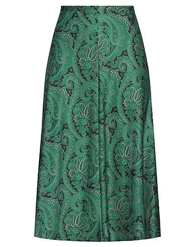 DEPARTMENT 5 Midi skirt Green 94% Polyester, 6% Elastane
