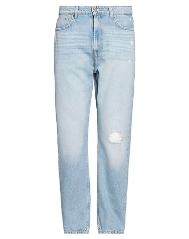 GUESS Denim trousers Blue 61% Cotton, 39% Lyocell