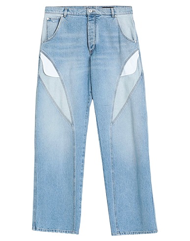 BALMAIN Denim trousers Blue 100% Cotton