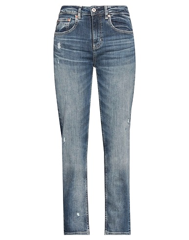 AG JEANS Denim trousers Blue 86% Cotton, 12% Polyester, 2% Elastane