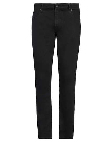 GUESS Denim trousers Black 99% Cotton, 1% Elastane