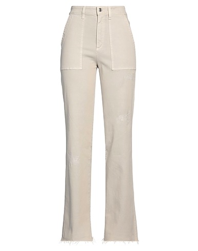 DEPARTMENT 5 Casual trouser Beige 98% Cotton, 2% Elastane