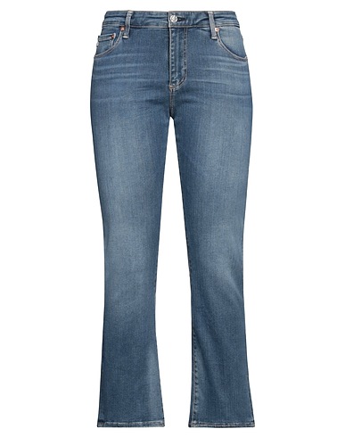 AG JEANS Denim trousers Blue 92% Cotton, 6% Polyester, 2% Elastane