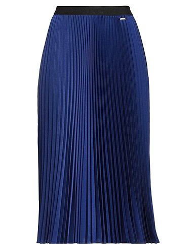 ARMANI EXCHANGE Midi skirts 100% Polyester, Elastane