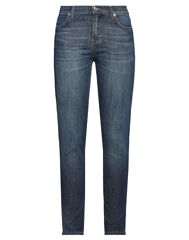 DEPARTMENT 5 Denim trousers Blue 98% Cotton, 2% Elastane