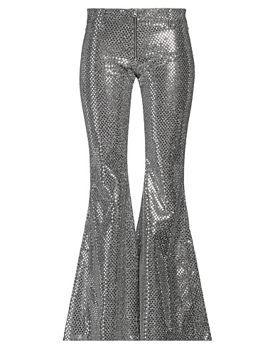 ERL Casual trouser Silver 100% Polyester