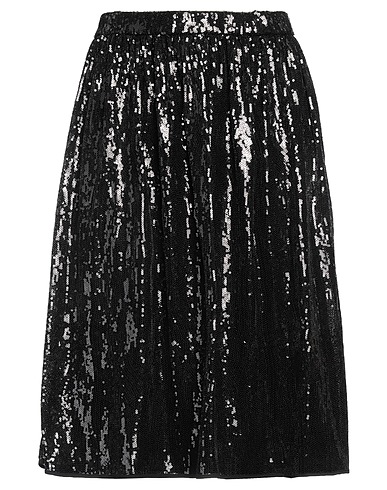 ICEBERG Midi skirt Black 100% Polyester