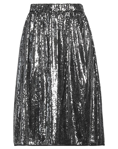 ICEBERG Midi skirt Charcoal 100% Polyester