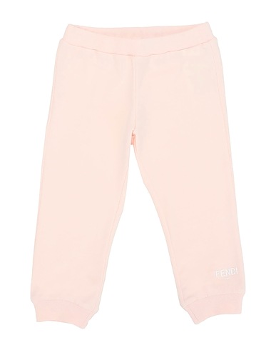 FENDI Casual trouser Light pink 93% Cotton, 7% Elastane