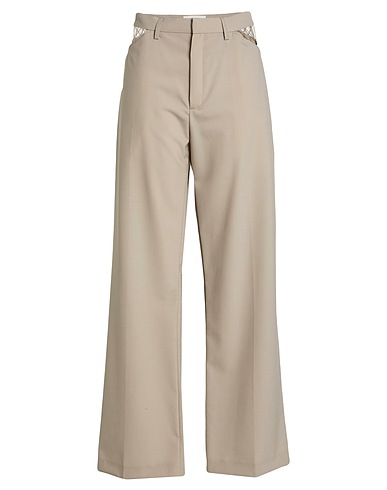 DION LEE Casual trouser Grey 100% Wool