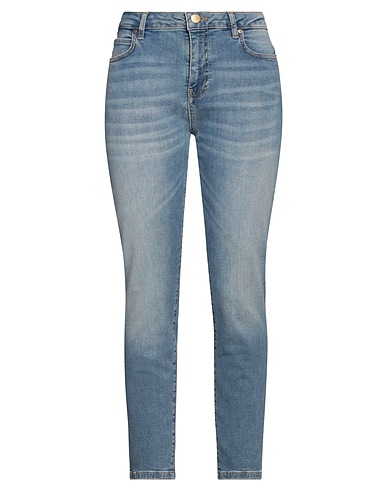 PINKO Denim trousers Blue 98% Cotton, 2% Elastane