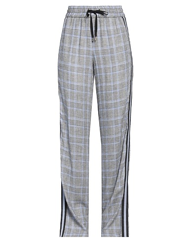 ERMANNO FIRENZE Casual trouser Black 70% Viscose, 30% Linen, Polyester, Cotton, Acetate