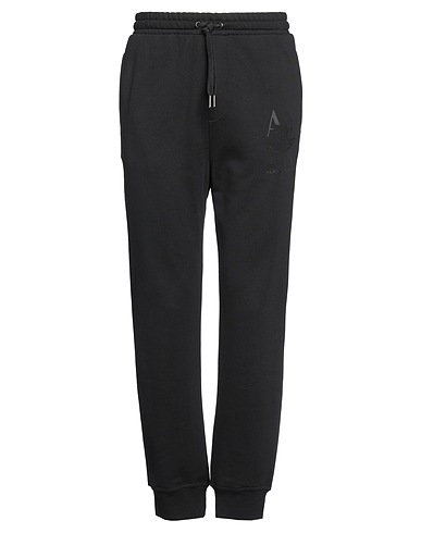 ARMANI EXCHANGE Pantalone Nero 100% Cotone, Elastan