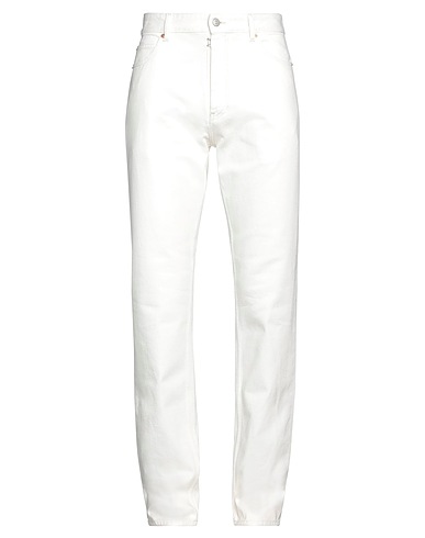 MM6 MAISON MARGIELA Denim pants White 100% Cotton